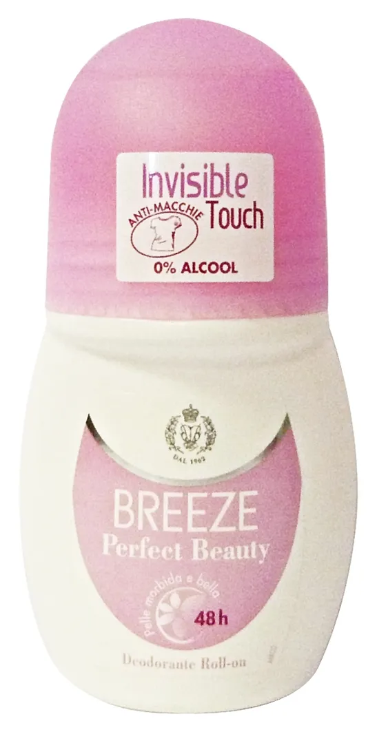 "BREEZE Deodorante roll-on Perfect Beauty 50 ml - Deodorante Femminile E Unisex"