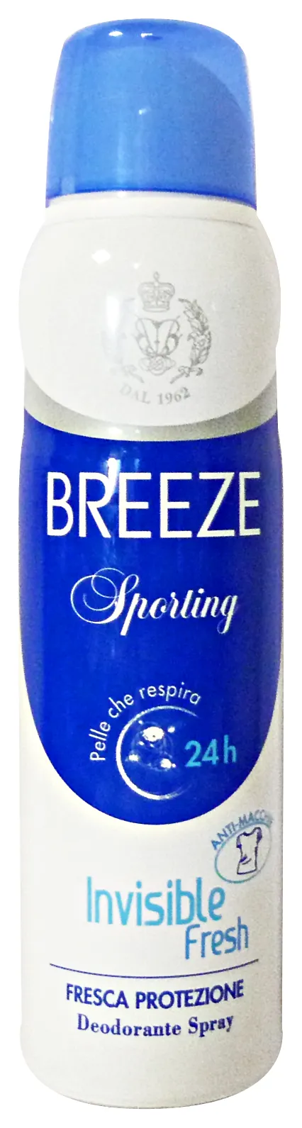 "BREEZE Dedorante spray Sporting 150 ml - Deodorante Maschile"