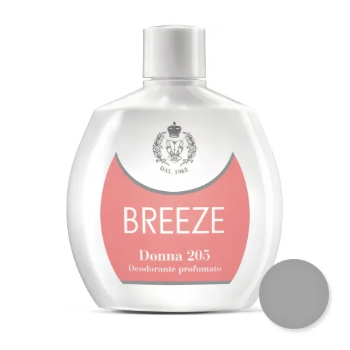 "BREEZE Set 6 Deodorante Squeeze Donna 205 100 ml Cura del corpo"