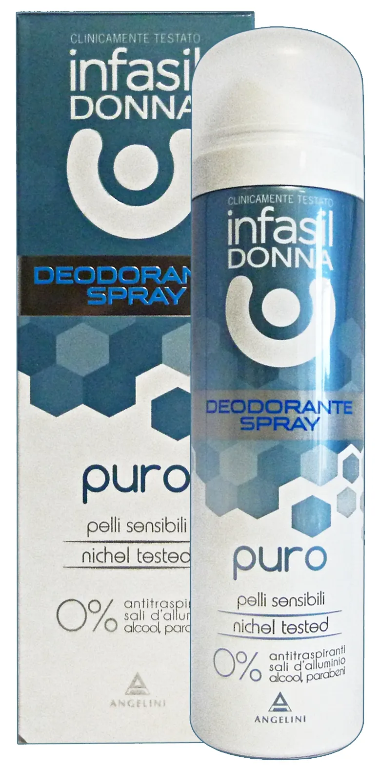 "INFASIL Dedorante spray Puro 150 ml - Deodorante Femminile E Unisex"