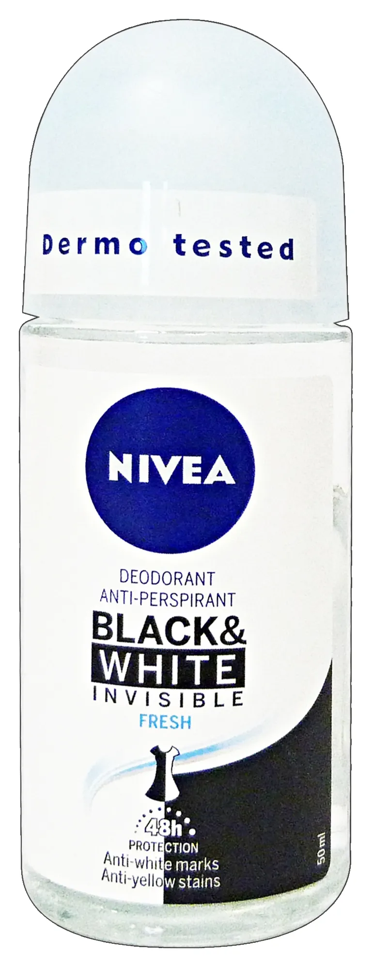 "NIVEA Deodorante Roll-On Black&White Invisible Fresh 50 ml 82234"