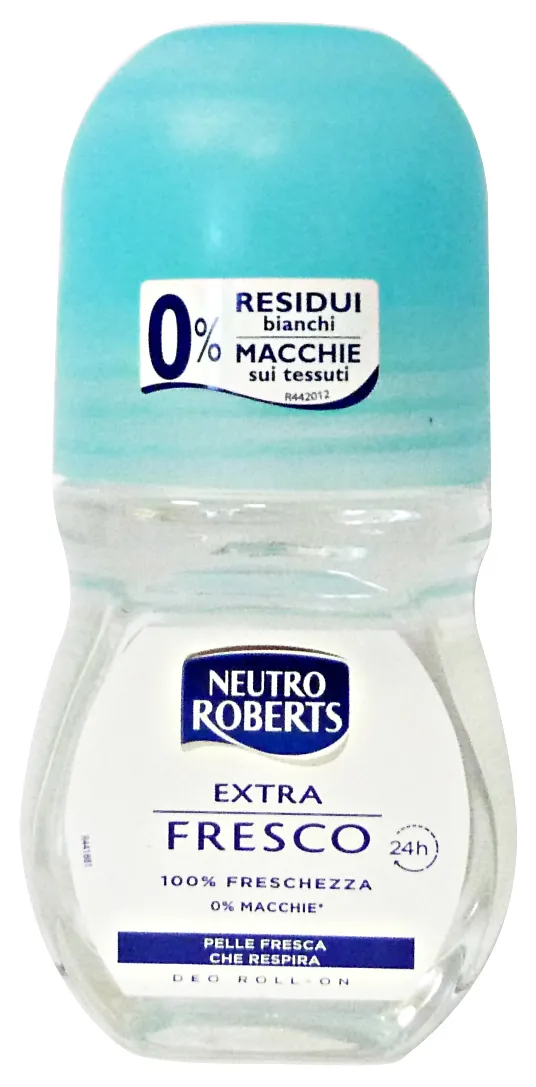 "NEUTRO ROBERTS Deodorante Roll-On Extra Fresco 50 ml Deodorante Femminile E Unisex"
