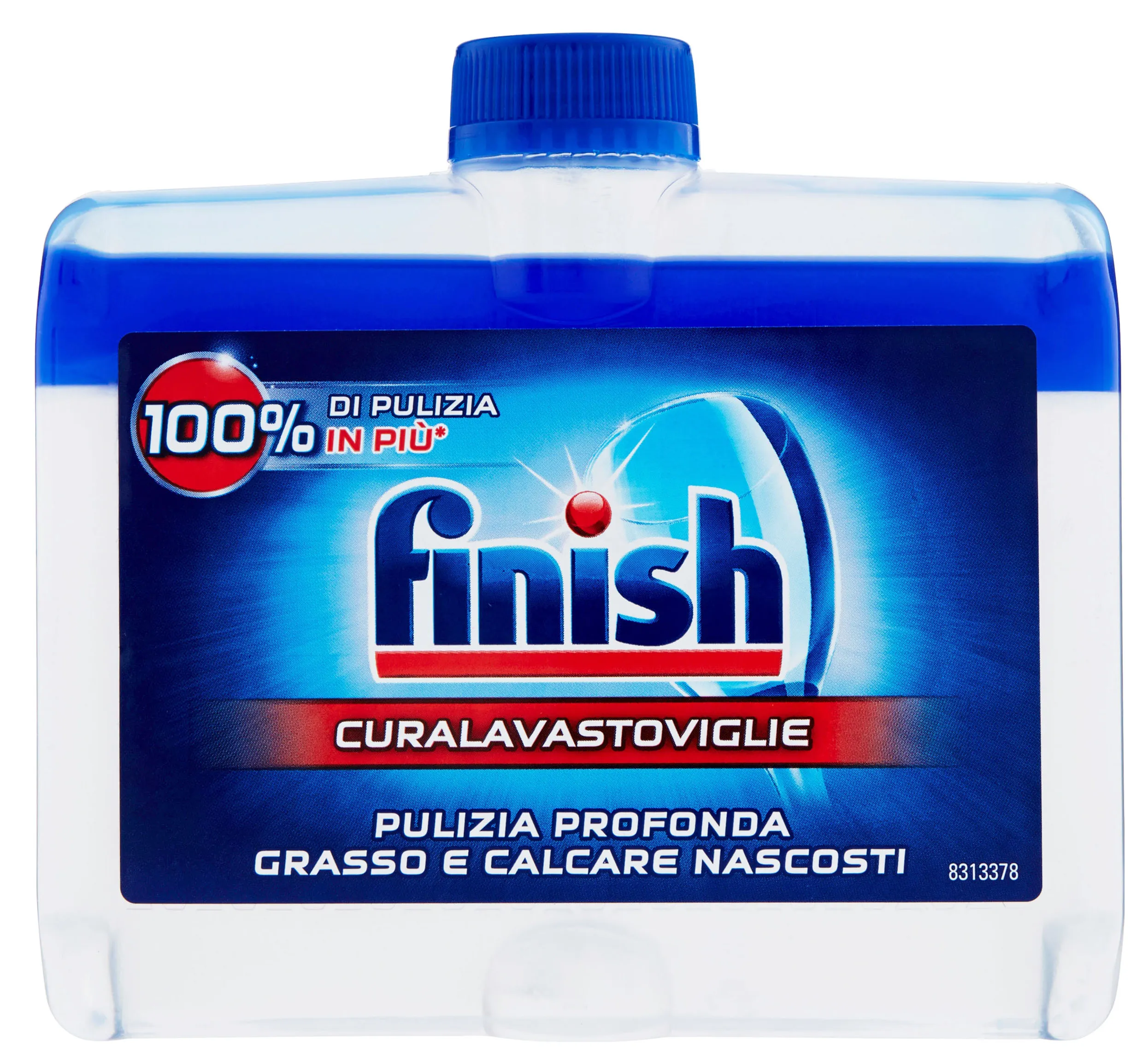 "FINISH Curalavastoviglie blu 250 ml prodotto detergente per la cucina"