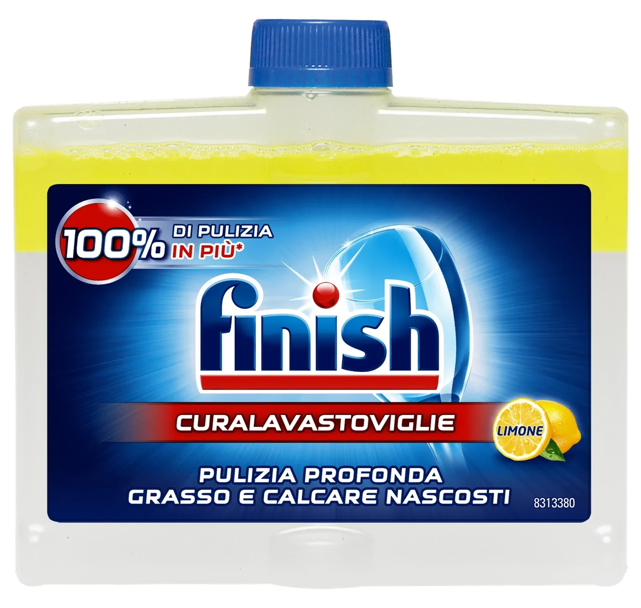 "FINISH Curalavastoviglie lemon 250 ml prodotto detergente per la cucina"