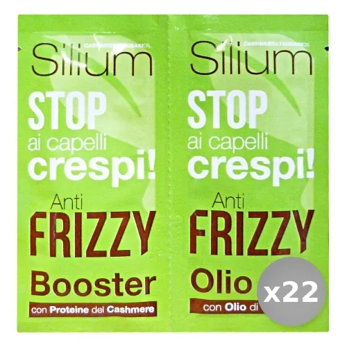 "Set 22 SILIUM kit Antifrizzy Crespi Tsubaki Cashmere Monodose"