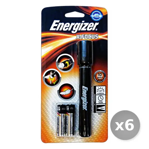 "Set 6 ENERGIZER Torcia led X-focus Elettricit?"