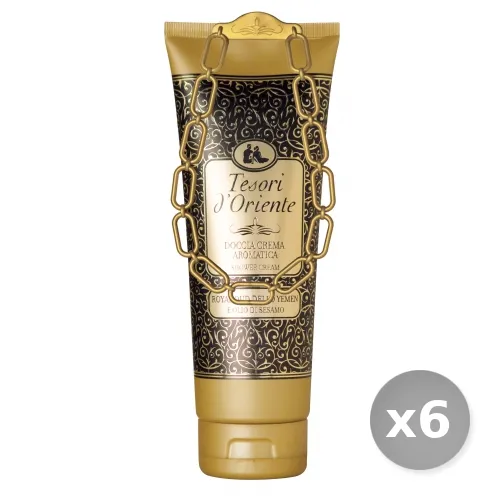 "Set 6 TESORI D'ORIENTE Doccia Royal oud 250 ml Saponi e Cosmetici"