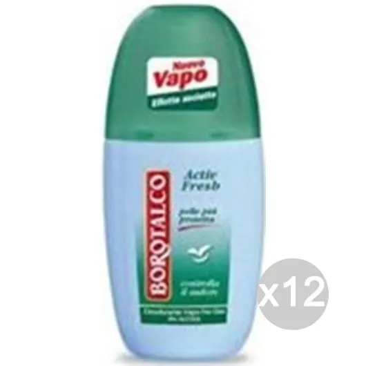 "Set 12 BOROTALCO Deodorante Spray 75 Active Fresh Cura E Igiene Del Corpo"