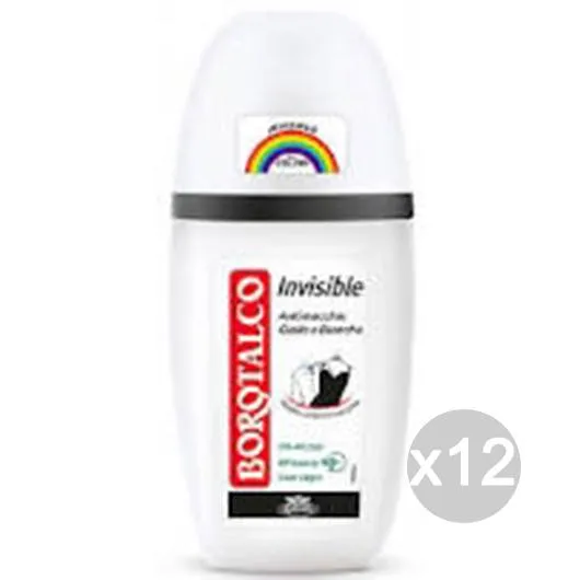 "Set 12 BOROTALCO Deodorante Spray Invisible Ml 75 Cura E Igiene Del Corpo"