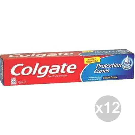 "Set 12 COLGATE Dentifricio Classico Protezione Carie 75 Ml Igiene E Cura Dei Denti"