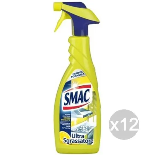"Set 12 SMAC Express Sgrassatore 650 Cucina Spray Detersivi E Pulizia Della Casa"