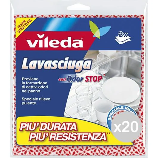 "Set 20 VILEDA Lavasciuga X 3 Attrezzo Pulizia Della Casa"