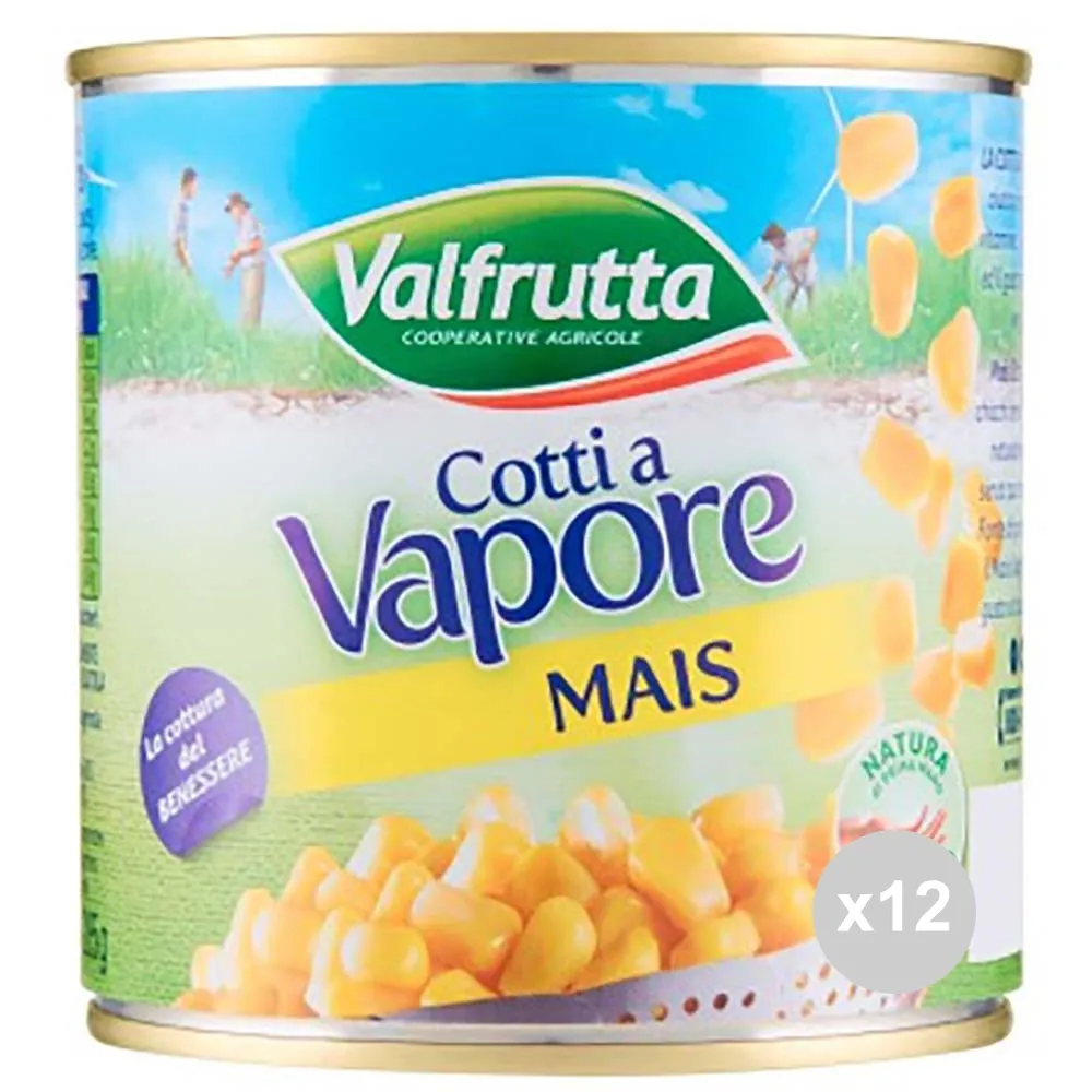 "VALFRUTTA Mais cotto a vaporegr 326 in latta condimento per insalata"