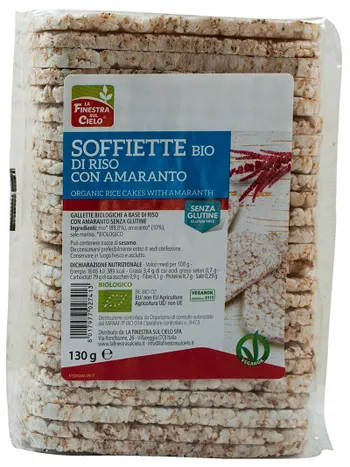 Soffiette Riso Amaranto Bio