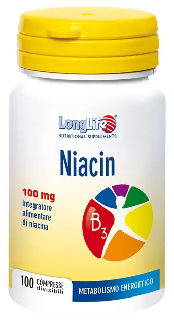LONGLIFE NIACIN 100 Cpr 100mg