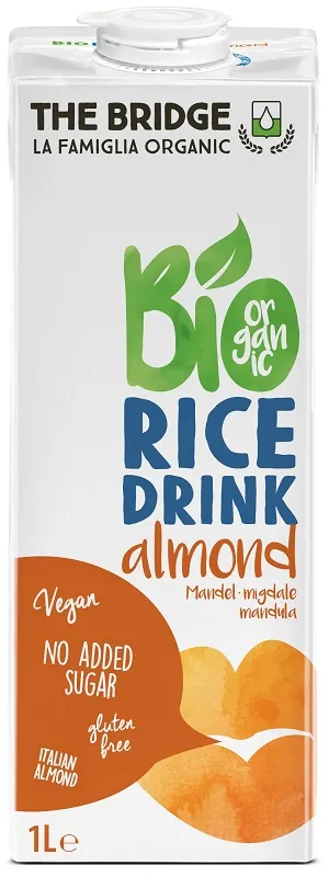 BIO RICE DRINK MANDORLA 1000ML