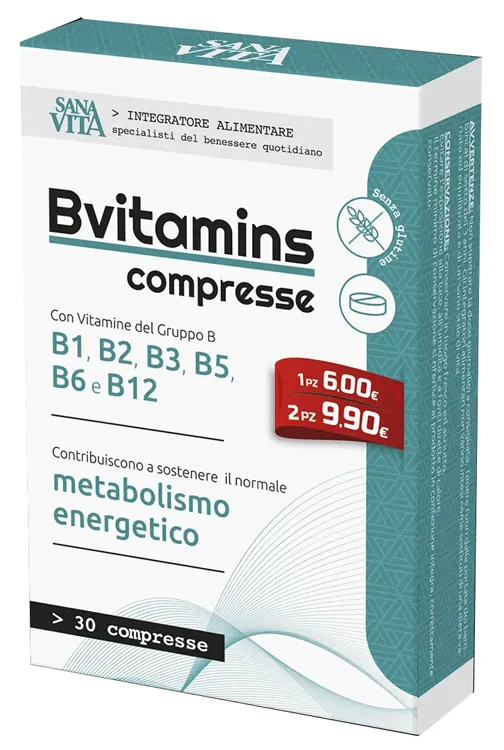 SANAVITA B-Vitamins 30 Cpr