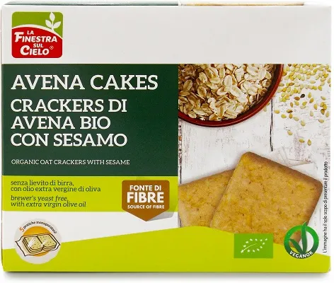 FsC Crackers Avena+Sesamo 250g