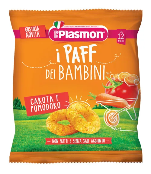 PLASMON PAFF Snack Car/Pom.15g