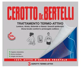 BERTELLI Cerotto Termo-Att.3pz