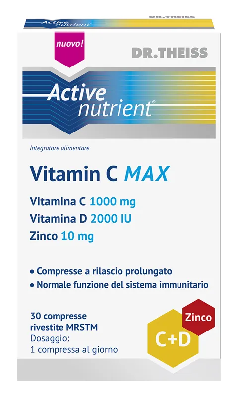 ACTIVE NUTRIENT VITAMIN C MAX 30