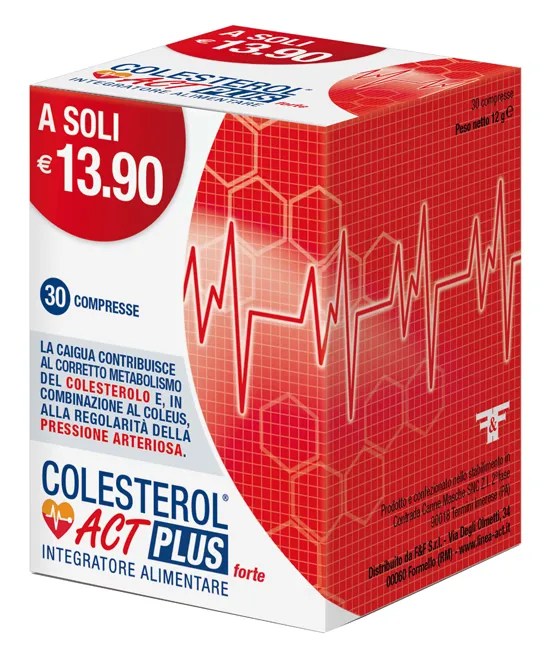 COLESTEROL ACT PLUS FORTE 30CPR