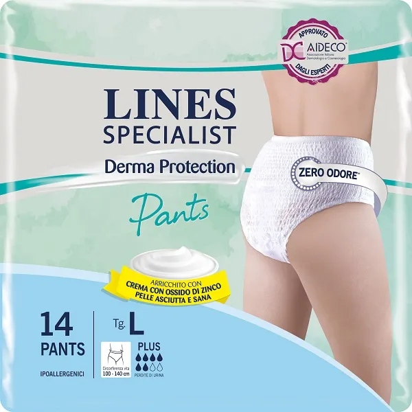 LINES SP DERM Pants Pl.L 14pz