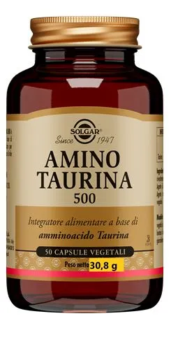 AMINO TAURINA 500 50Cps SOLGAR