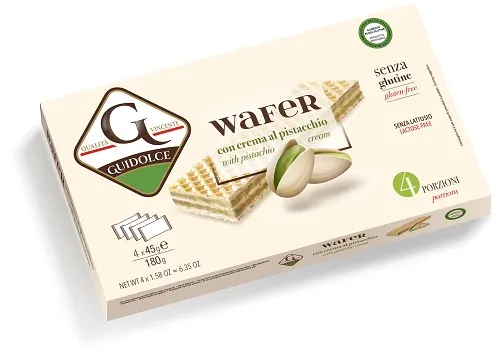 GUIDOLCE Wafer Pistacchio 180g