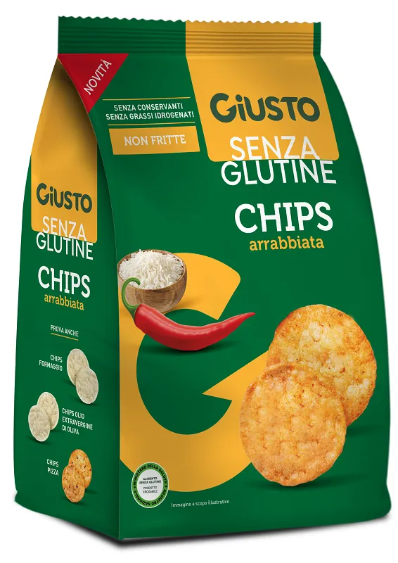 GIUSTO S/G Chips Arrabb.40g