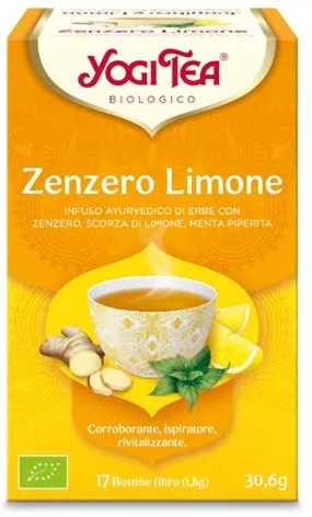 YOGI TEA ZENZERO LIMONE 30,6G