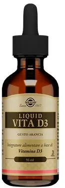 LIQUID Vita D3 56ml SOLGAR