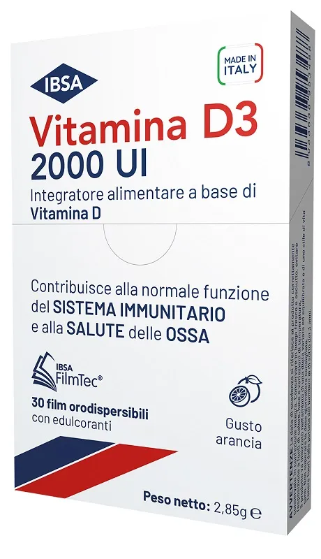 VITAMINA D3 2000UI 30Film*Ora