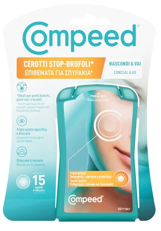 COMPEED Cer.Stop Brufoli 15pz