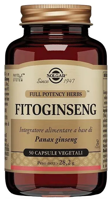 FITOGINSENG 50 Cps Veg.SOLGAR