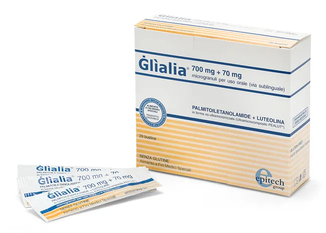 GLIALIA 700MG + 70MG MICROGRANULI USO ORALE VIA SUBLINGUALE