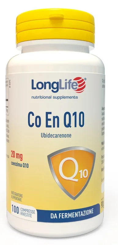 LONGLIFE CO EN Q10 20MG 100 COMPRESSE