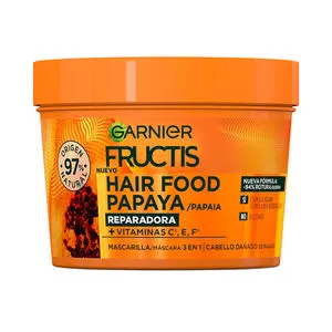 FRUCTIS HAIR FOOD papaya mascarilla reparadora 390 ml