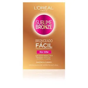 SUBLIME BRONZE toallitas autobronceadoras cuerpo & cara 2 ud