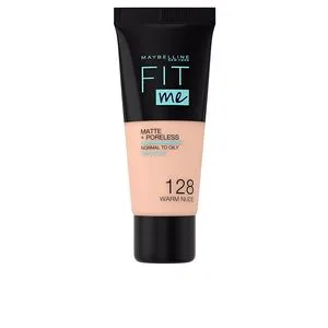 FIT ME MATTE+PORELESS foundation #128-warm nude