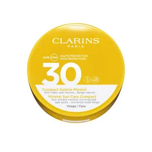 CLARINS compact solaire minéral SPF30 #beige