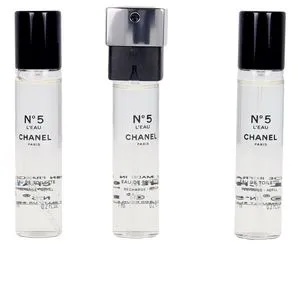 Nº 5 L´EAU eau de toilette twist & spray refills 3x7 ml