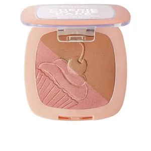 CHÉRIE ON THE CAKE cheek blush + bronzer #0-milk chocolate 9