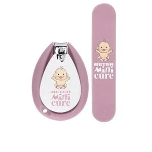 MINI CURE CUIDADO UÑAS BEBÉS ROSA cofanetto 2 pz