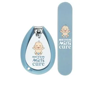 MINI CURE CUIDADO UÑAS BEBÉS AZUL cofanetto 2 pz