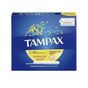 TAMPAX REGULAR tampón 20 uds