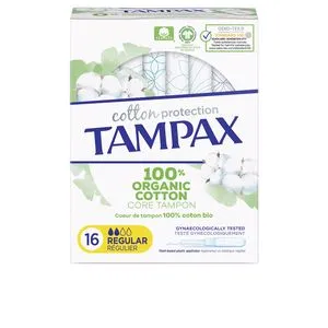 TAMPAX ORGANIC REGULAR tampón 16 uds