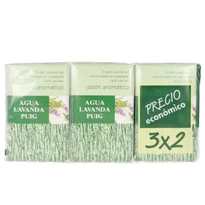 AGUA LAVANDA PUIG JABON cofanetto 3 pz