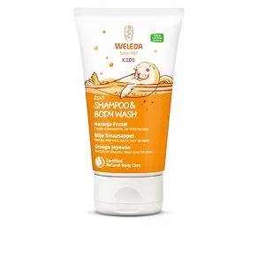 KIDS champú y gel 2 en 1 naranja frutal 150 ml