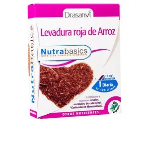 NUTRABASICS levadura roja de arroz 30 cápsulas